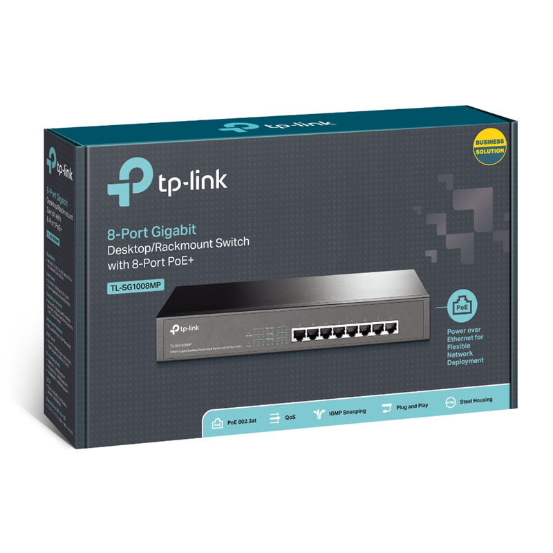 TP-Link TL-SG1008MP, фото 4