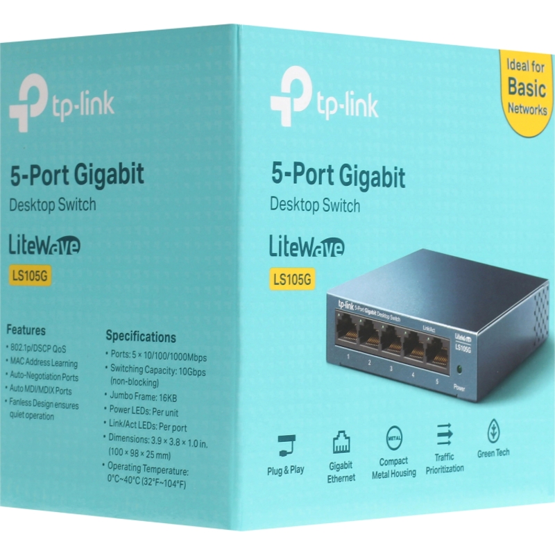 TP-Link LS105G, фото 8