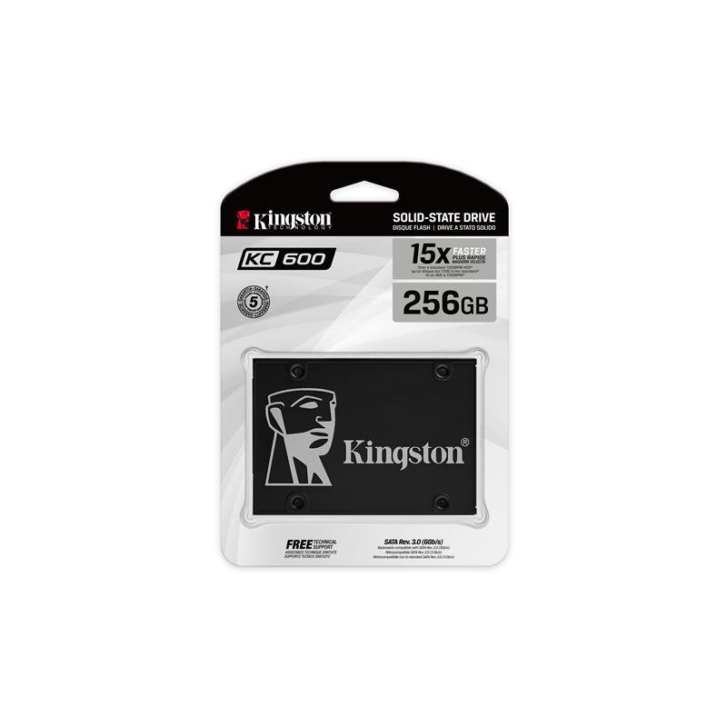 Kingston KC600 SKC600/256G, фото 4