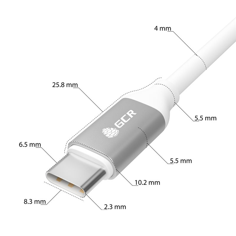 Greenconnect USB 2.0 Type-C (m) - USB 2.0 Type-C (m) 1м, фото 4