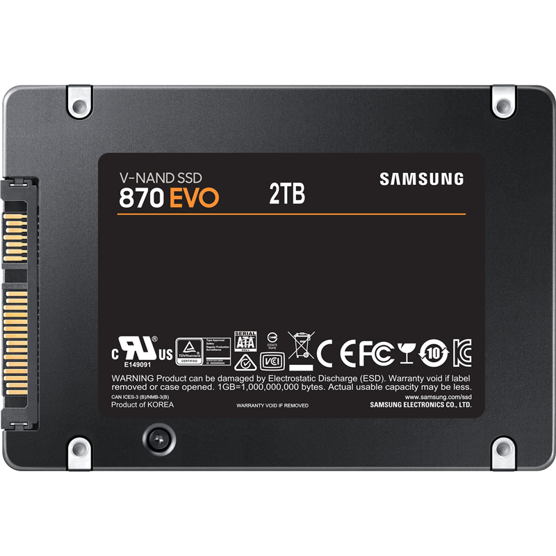 Samsung 870 EVO 2TB (MZ-77E2T0BW), фото 7