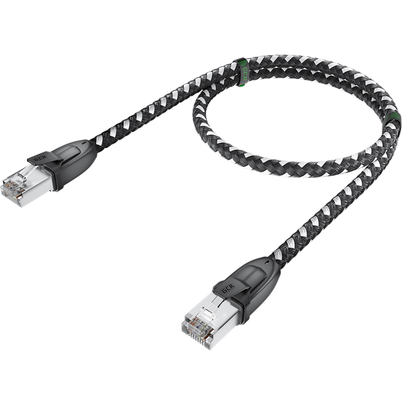 Greenconnect RJ45(m) - RJ45(m) Cat.6 3м черно-белый, фото 5