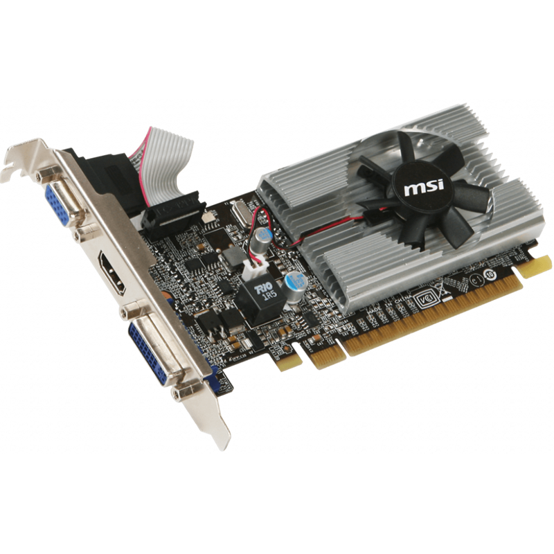 MSI N210-1GD3 / LP, фото 2