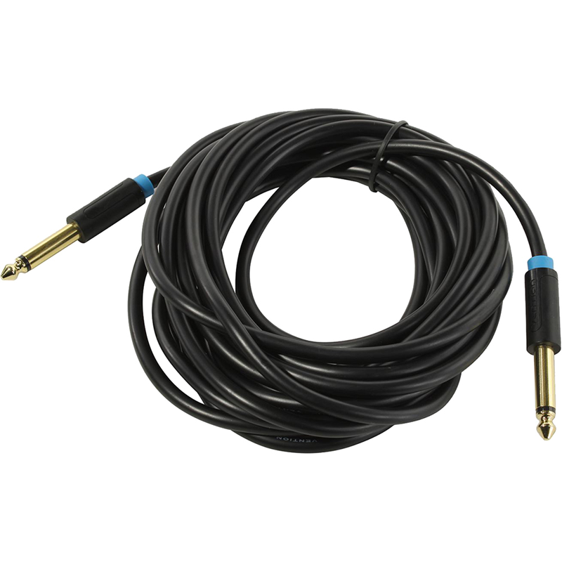 Кабель Vention jack 6.35 mm(m)/jack 6.35 mm(m) - 5 м (BAABJ), фото 6