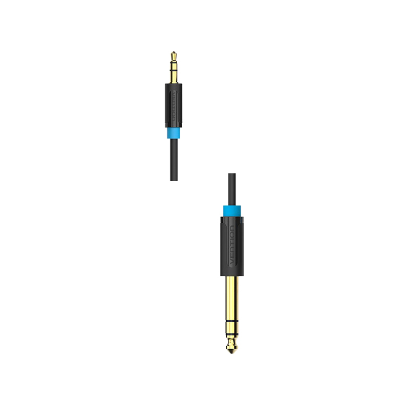 Кабель Vention jack 6.5 mm(m)/mini jack 3.5 mm(m) - 2 м (BABBH), фото 3