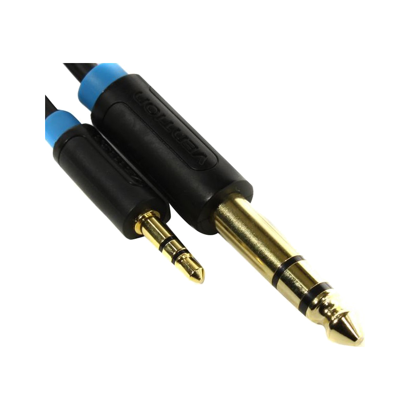 Кабель Vention jack 6.5 mm(m)/mini jack 3.5 mm(m) - 2 м (BABBH), фото 6