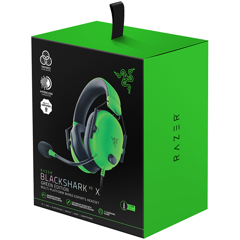 Razer Blackshark V2 X - Green, фото 5