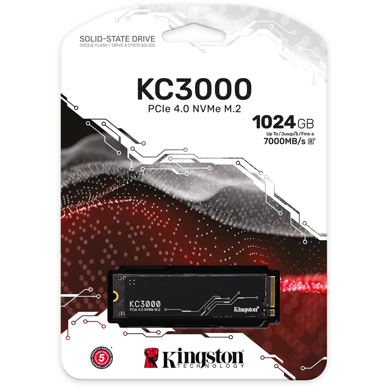 Kingston SSD KC3000 SKC3000S/1024G, фото 5