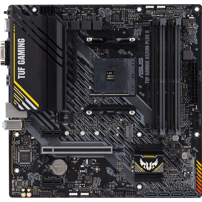 ASUS TUF GAMING A520M-PLUS II (90MB17G0-M0EAY0), фото 3