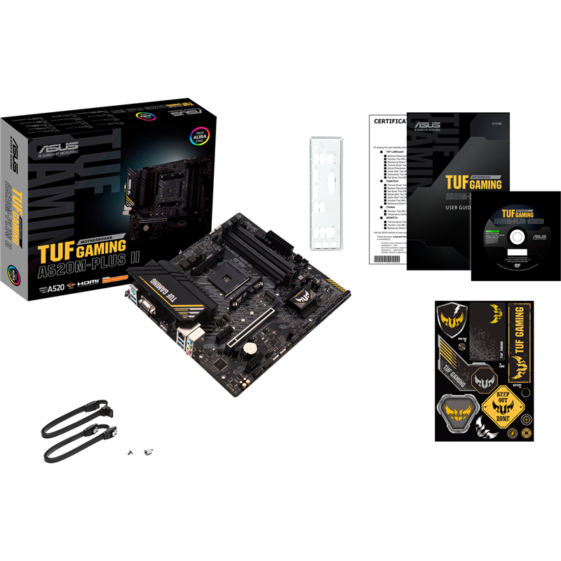 ASUS TUF GAMING A520M-PLUS II (90MB17G0-M0EAY0), фото 7