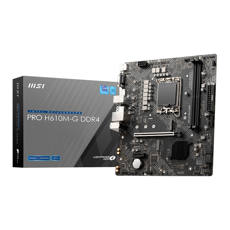 MSI PRO H610M-G DDR4, фото 5