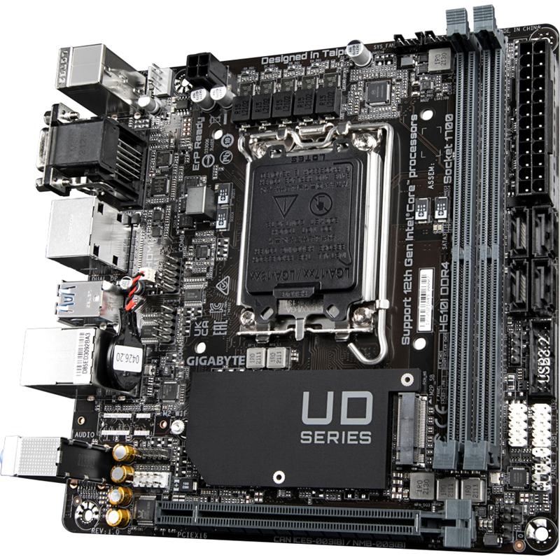 Gigabyte H610I DDR4, фото 4