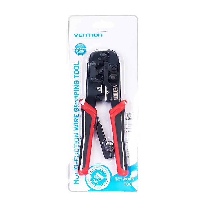 Обжимной инструмент Vention для витой пары с фиксатором RJ45/RJ12/RJ14/RJ11 (8p8c,6p6c,6p4c,6p2c) (KEAB0), фото 3