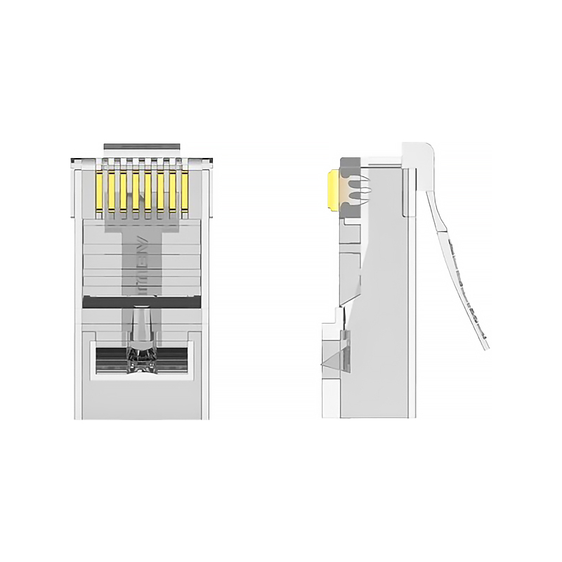 Коннектор Vention RJ45 (8p8c), cat. 6, под витую пару (10шт.) (IDDR0-10), фото 2