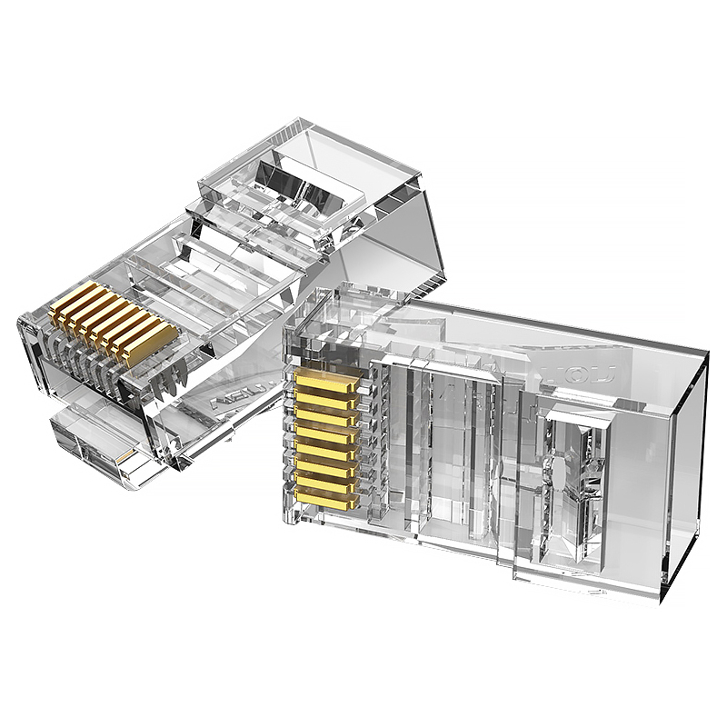 Коннектор Vention RJ45 (8p8c), cat. 6, под витую пару (10шт.) (IDDR0-10)