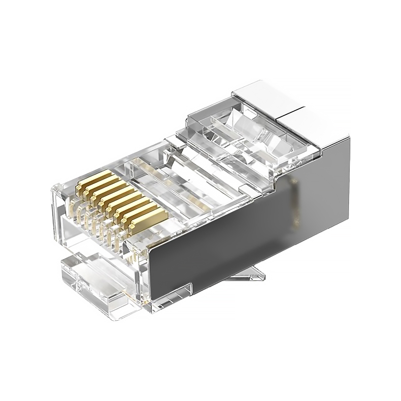 Коннектор Vention RJ45 (8p8c), FTP, cat. 6, под витую пару, экранированный (50шт.) (IDCR0-50), фото 2