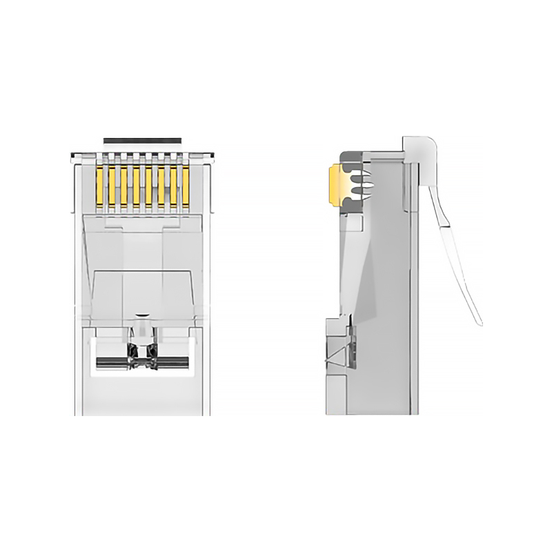 Коннектор Vention RJ45 (8p8c), UTP, cat. 6A, под витую пару (10шт.) (IDGR0-10), фото 2